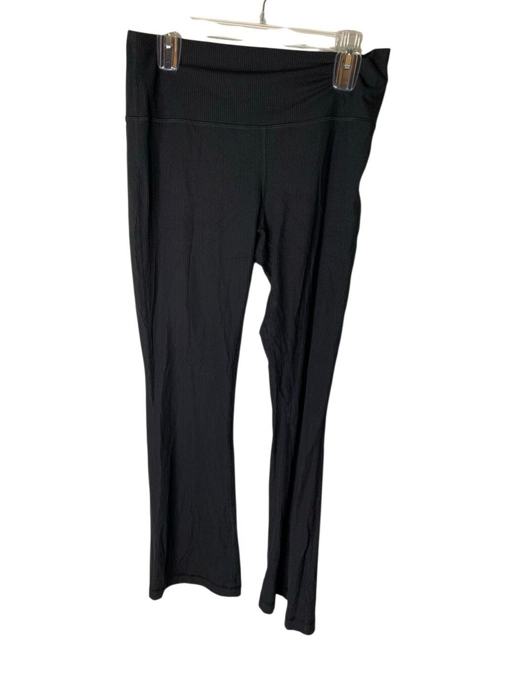 Lululemon Align Ribbed Mini-Flared Pant *Extra Short black size 12 W5GDRS